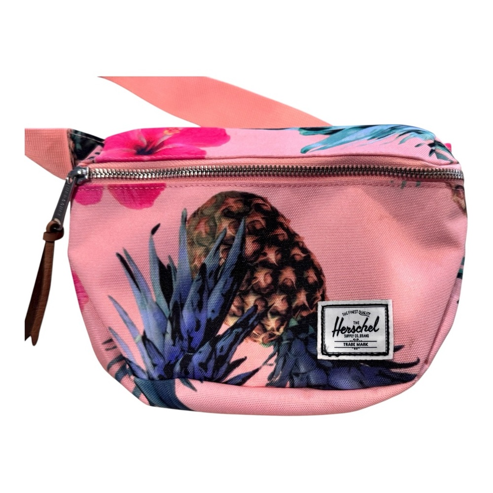 Herschel Supply Co Waist Pack Fanny Pack Chest Pouch Crossbody Pink Pineapple